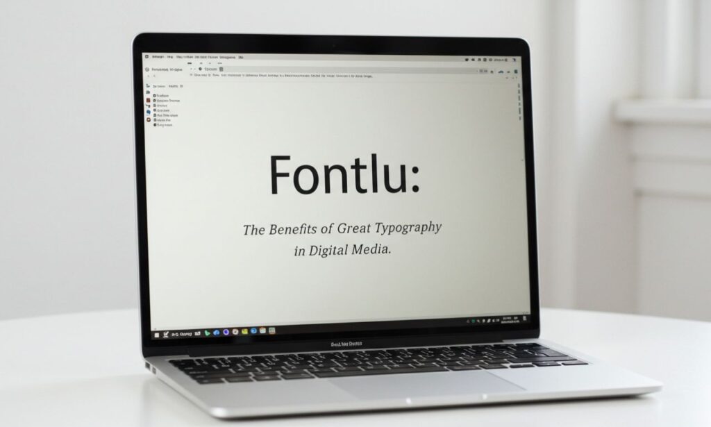 Fontlu: The Benefits of Great Typography in Digital Media