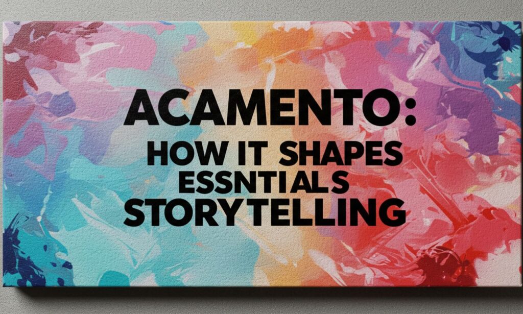 Acamento: How It Shapes Essentials Storytelling