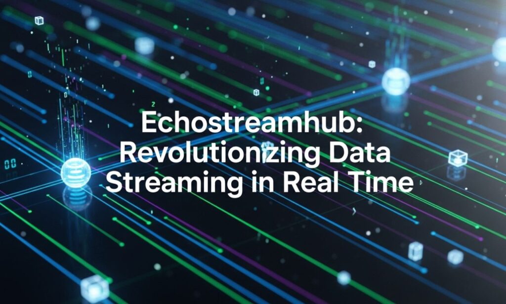 Echostreamhub: Revolutionizing Data Streaming in Real Time