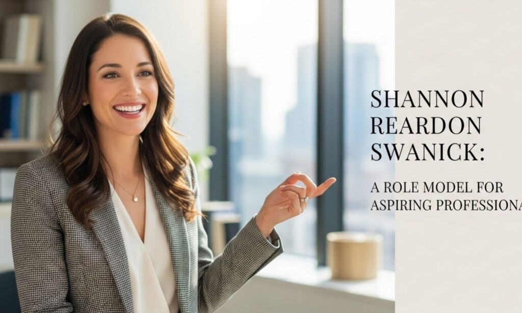 Shannon Reardon Swanick: A Role Model for Aspiring Professionals