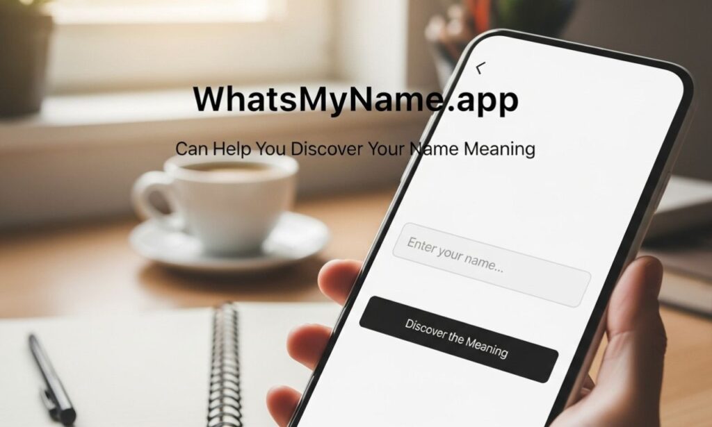 WhatsMyName.app: Can Help You Discover Your Name Meaning