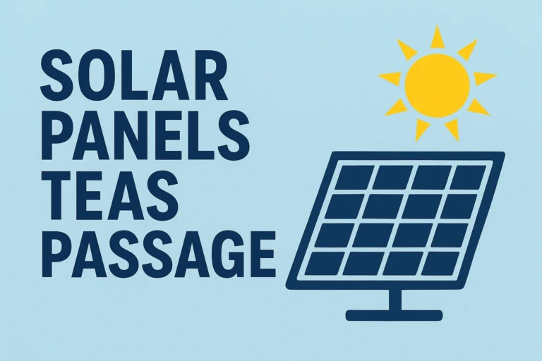 Solar Panels Teas Passage: The Role of Solar in Sustainable Living