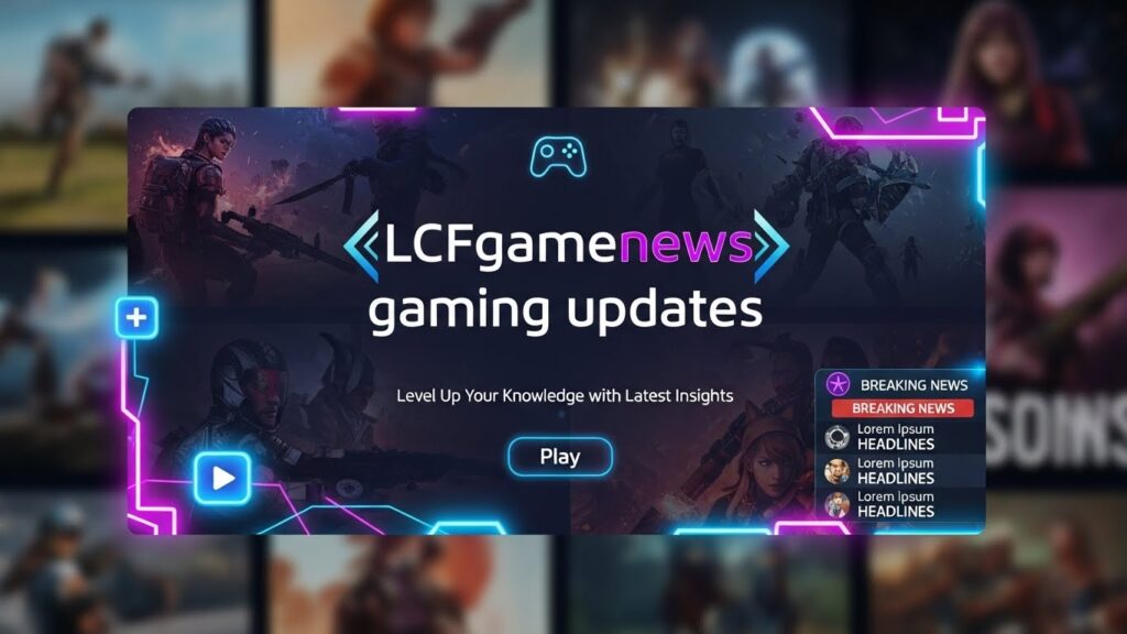 Lcfgamenews gaming updates: Level Up Your Knowledge with Latest Insights
