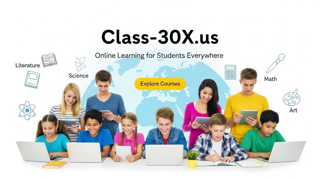 Class-30X.us: Online Learning for Students Everywhere