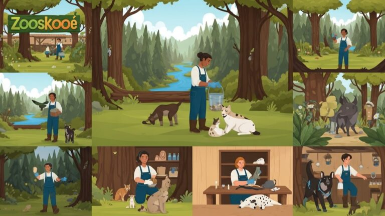 Zooskooñ: A Day in the Life of a Wildlife Caretaker