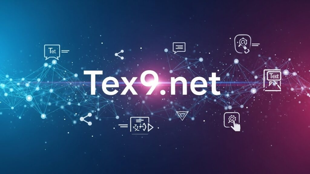 Tex9.net: Revolutionizing the Way We Handle Text Online