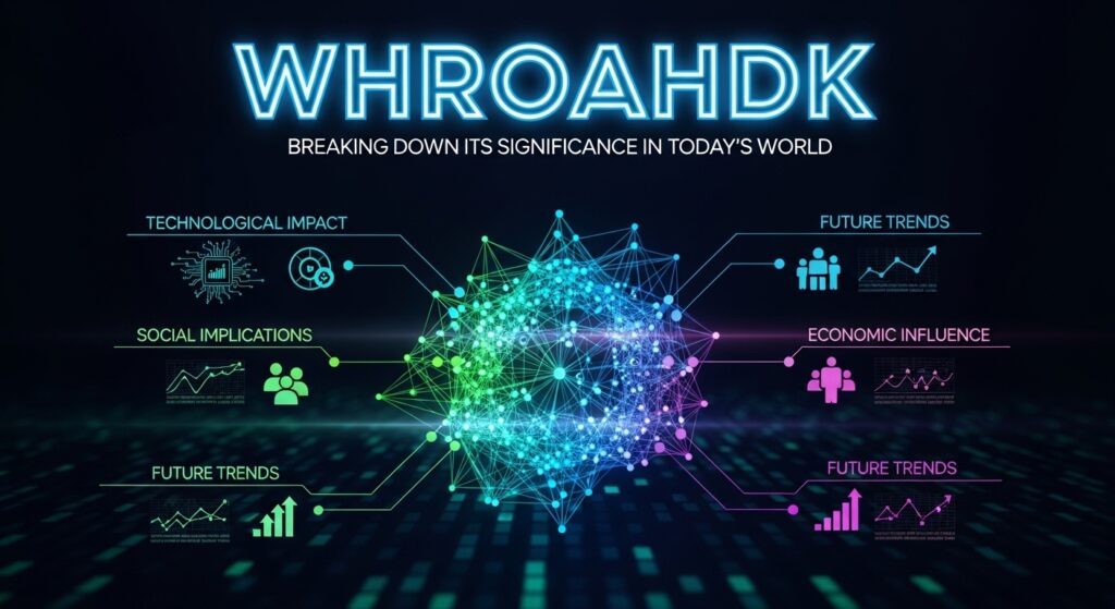 Whroahdk: Breaking Down Its Significance in Today's World